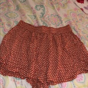 flowy summer shorts with elastic waist